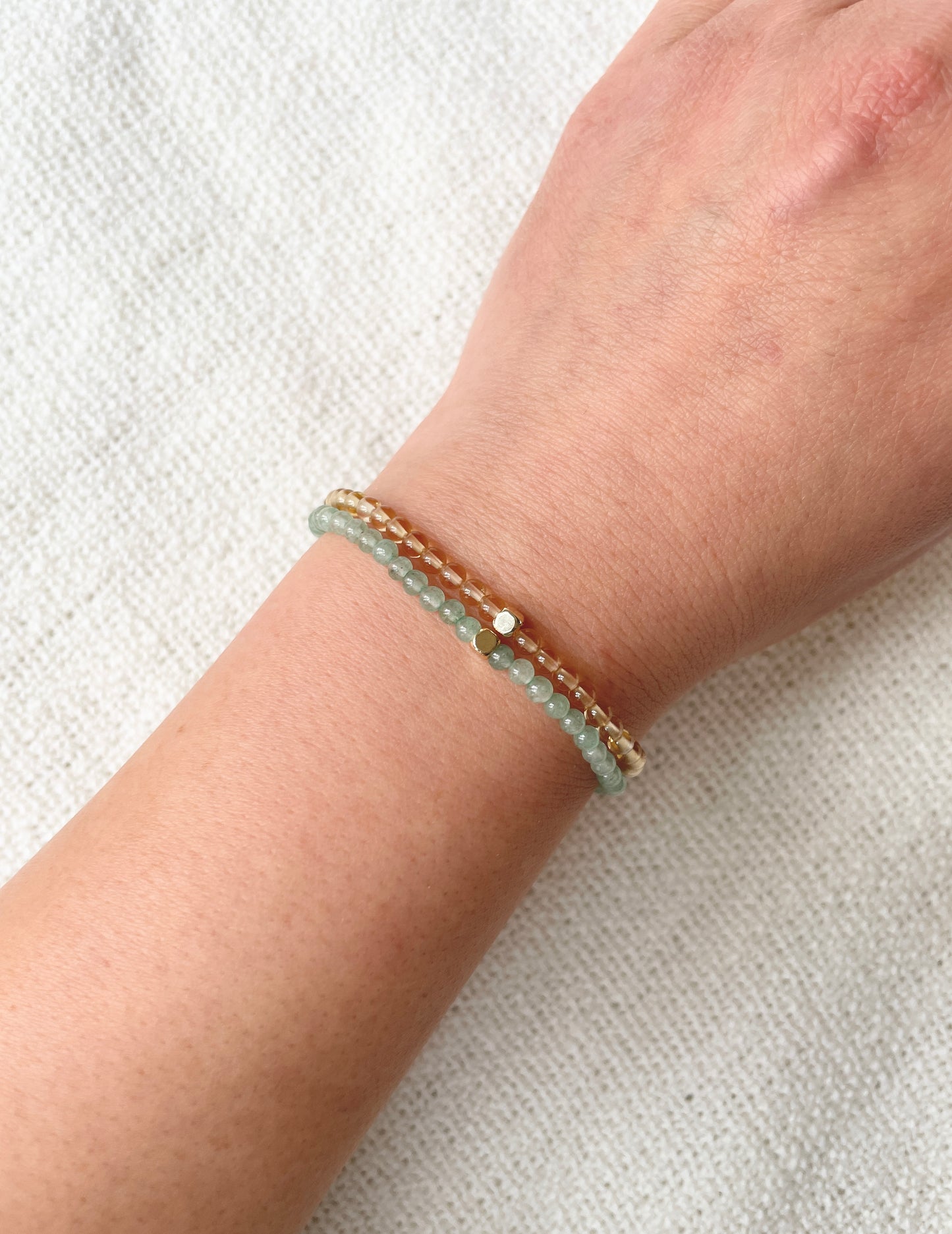 The Abundance Ritual Set – Green Aventurine & Citrine