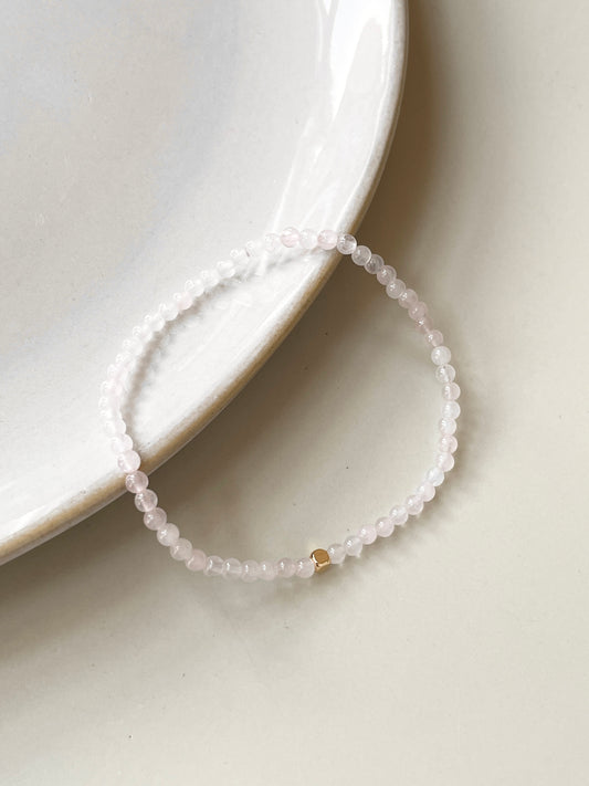 The Heart Ritual Bracelet – Rose Quartz