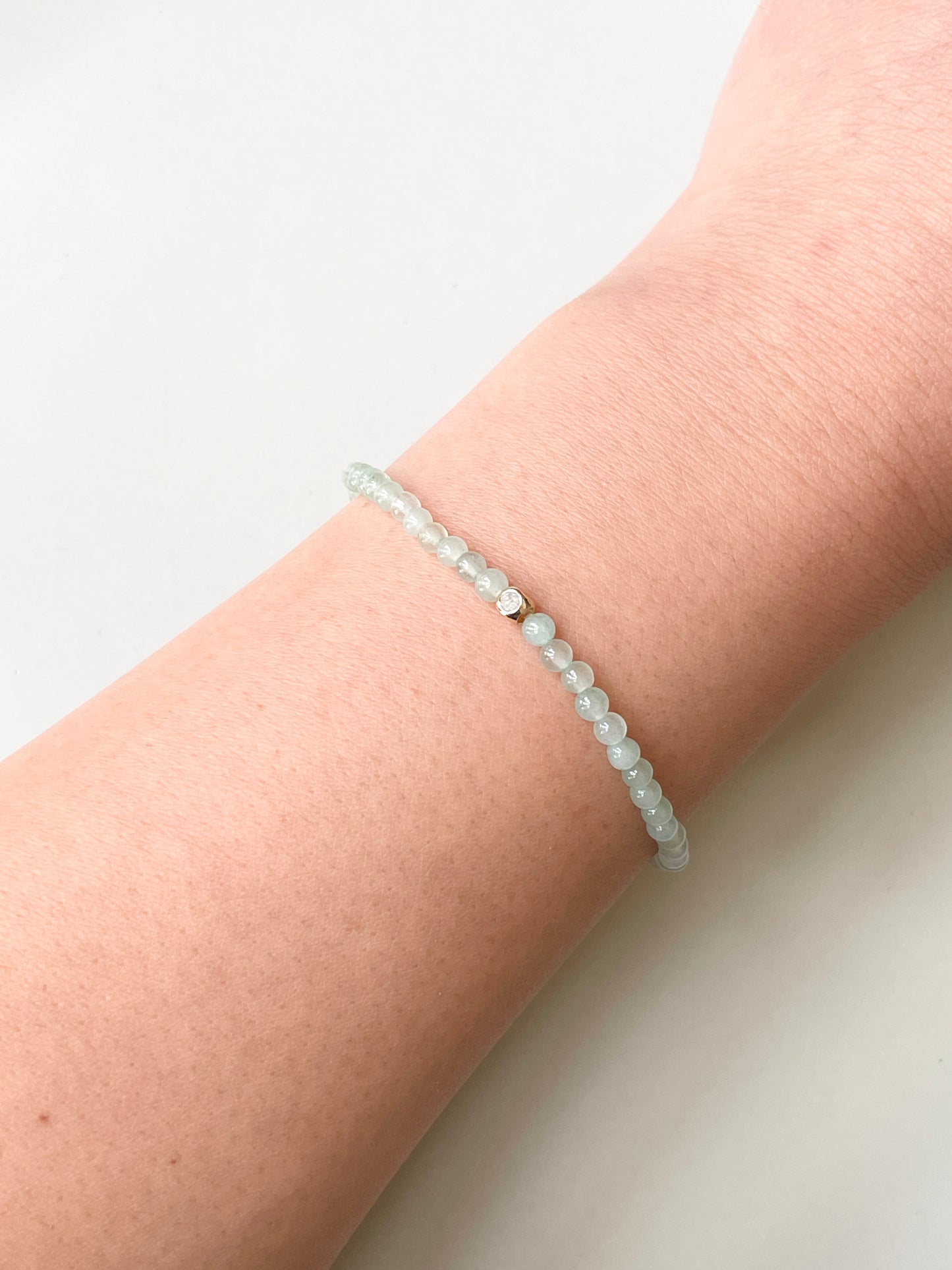 The Opportunities Opening Bracelet – Green Aventurine