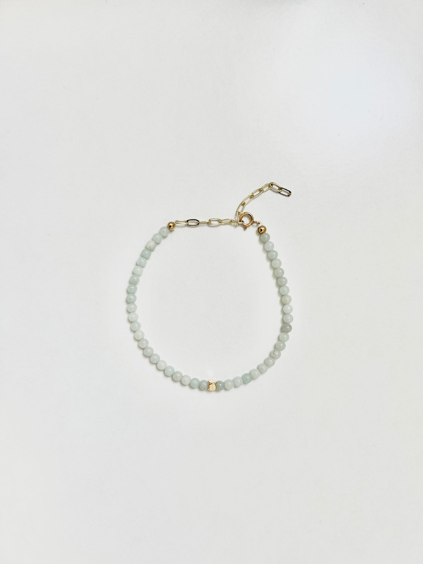 The Courage Ritual Bracelet – Amazonite & Gold-Filled