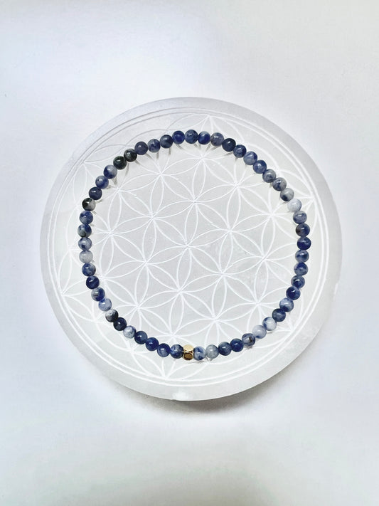 Flower of Life - Selenite Charging Plate