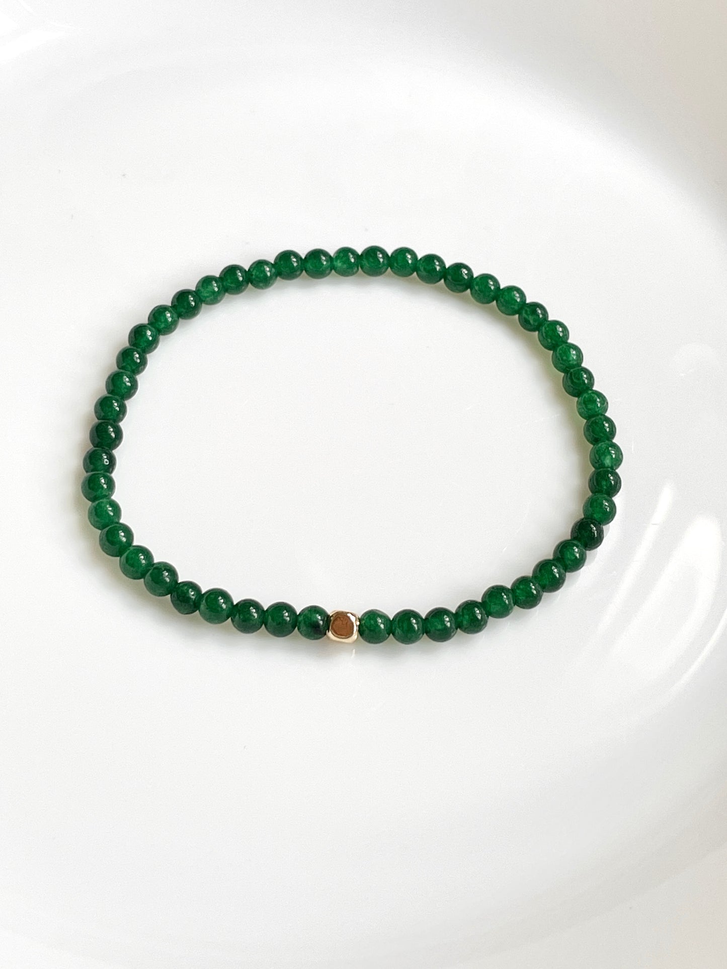 The Vital Wellbeing Ritual Bracelet – Green Jade