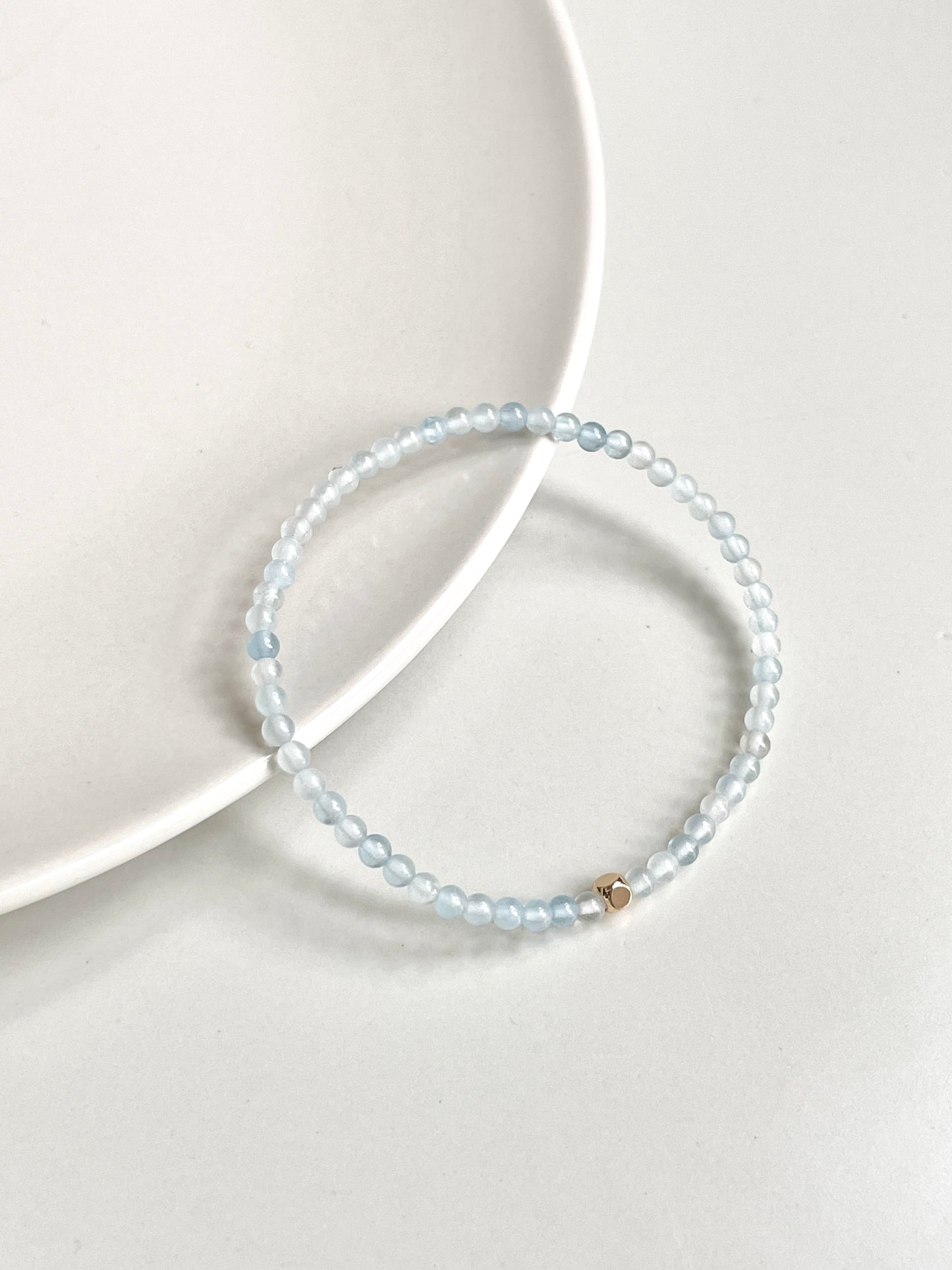 The Flow State Bracelet – Aquamarine