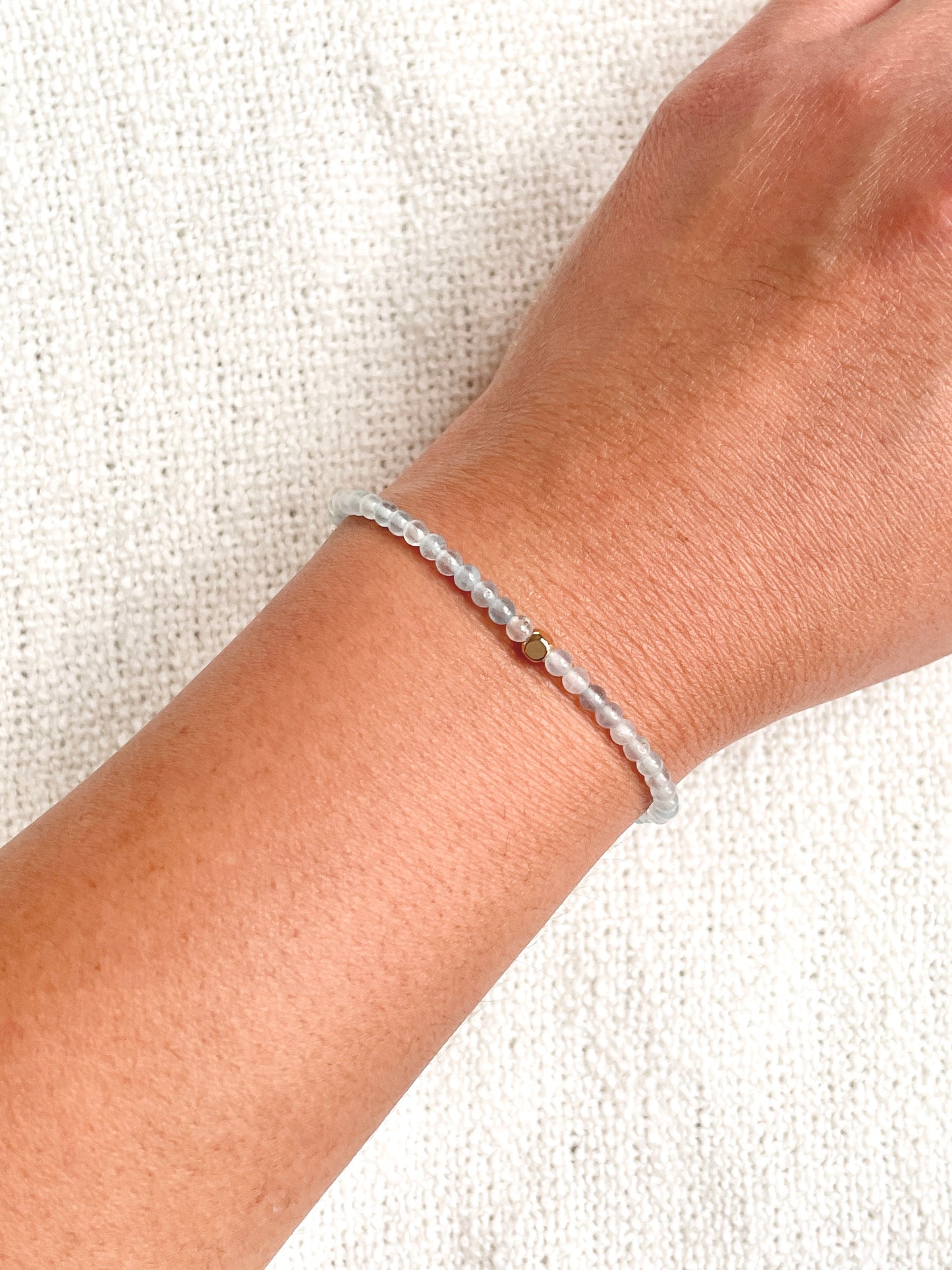 The Flow State Bracelet – Aquamarine