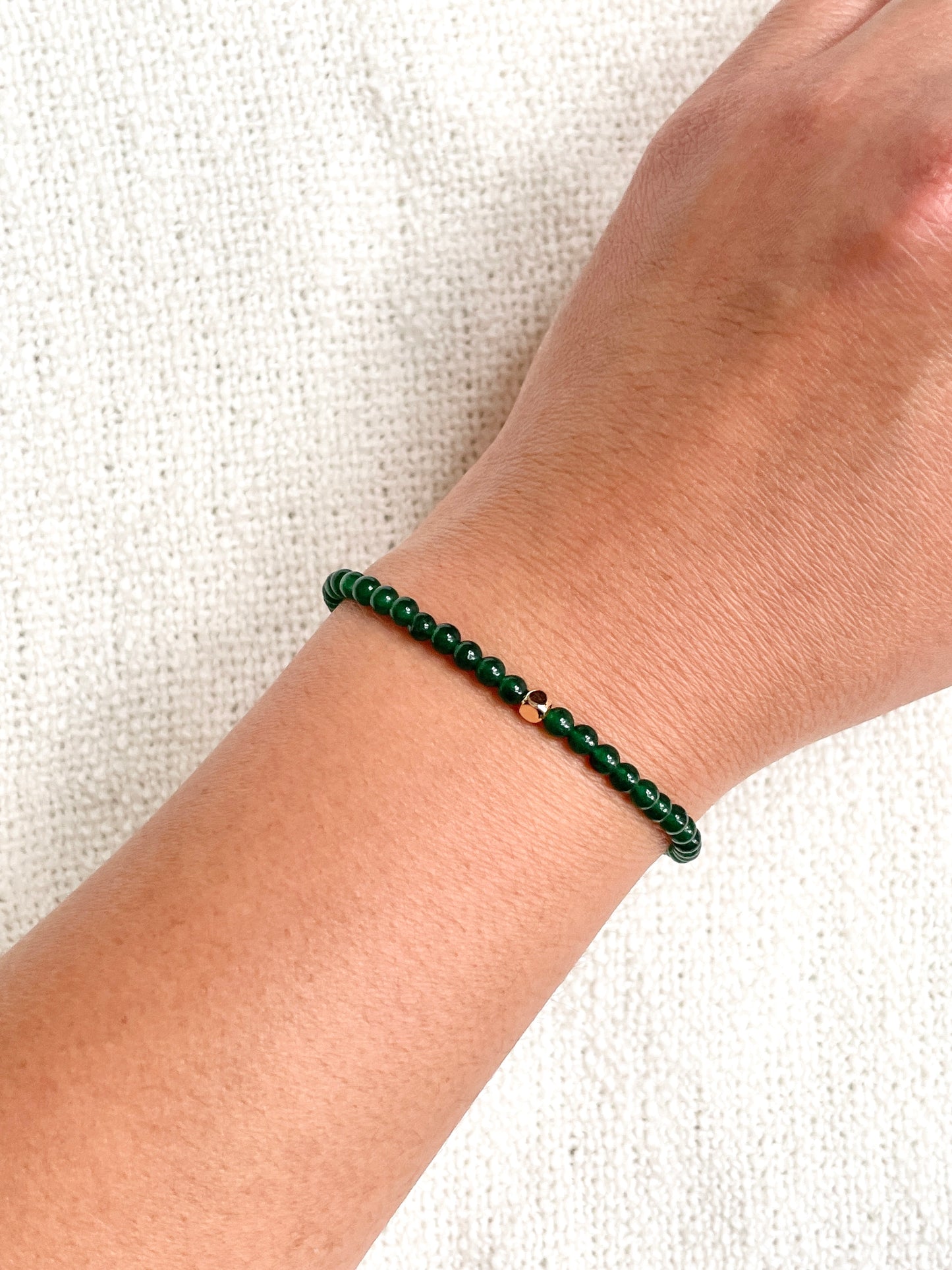 The Vital Wellbeing Ritual Bracelet – Green Jade