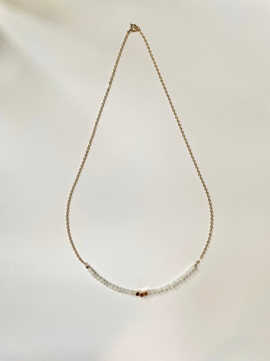 The Intuition Ritual Necklace – Moonstone & 14k Gold-Filled