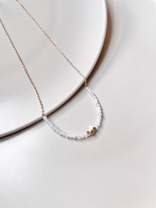 The Intuition Ritual Necklace – Moonstone & 14k Gold-Filled