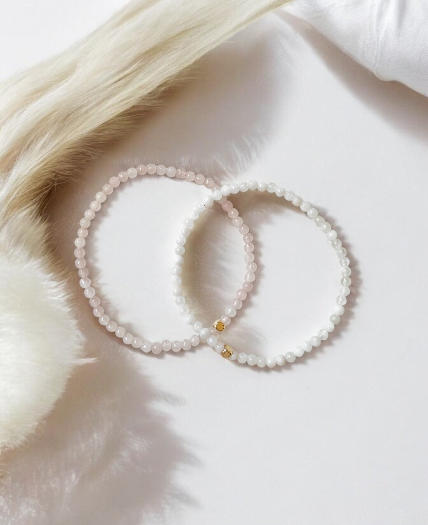 The Self-Love Set – Rose Quartz & Moonstone Duo for Soft Power