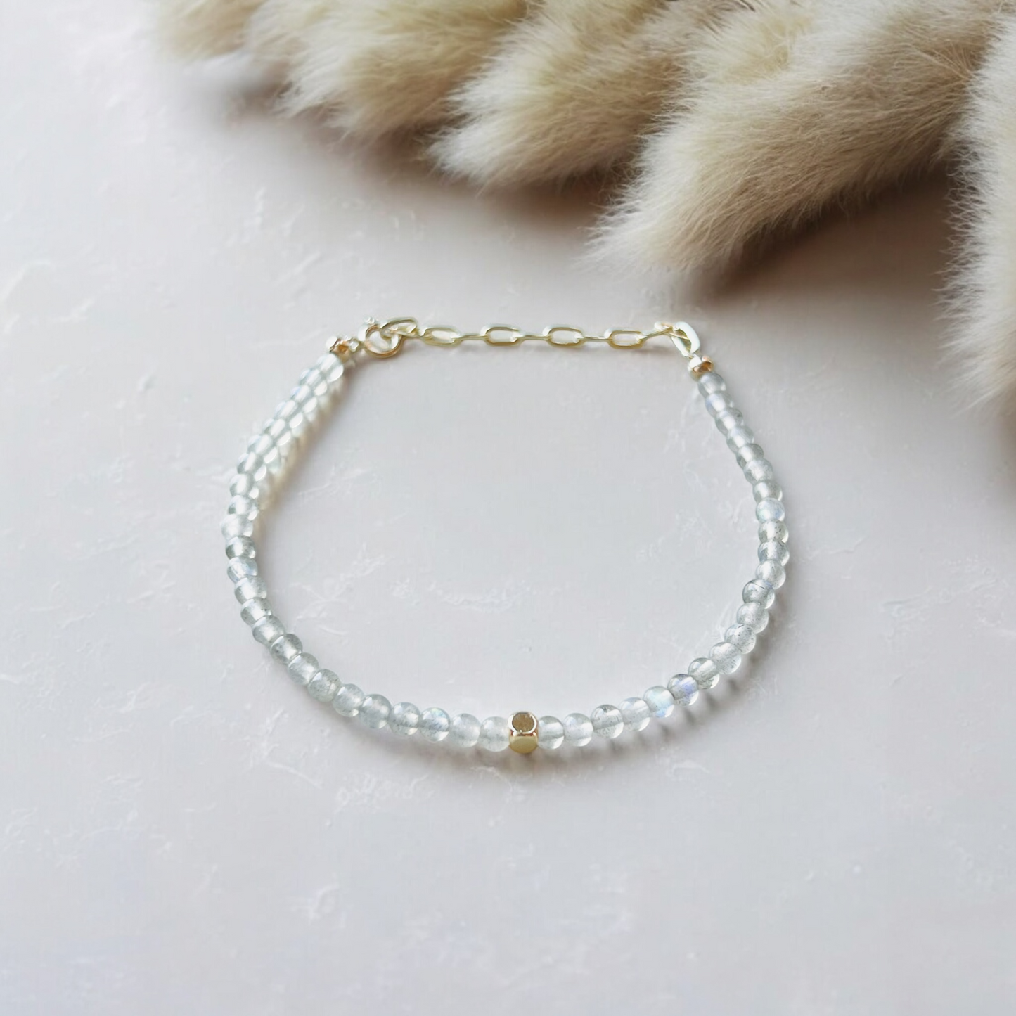 The Intuition Ritual Bracelet – Labradorite & Gold-Filled