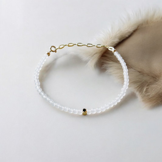 The Winter Harmony Set - Moonstone & Selenite Gift Set