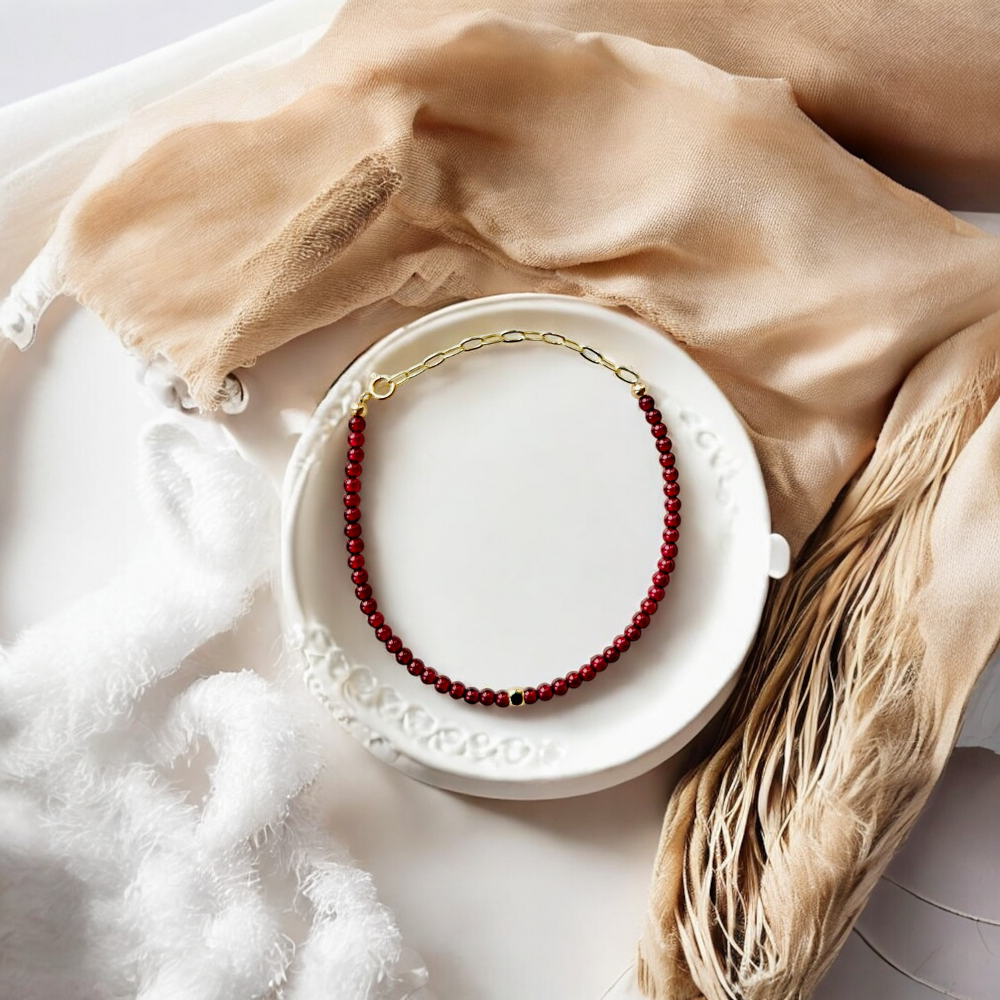 Garnet Bracelet – Infusion of Energy and Vitality