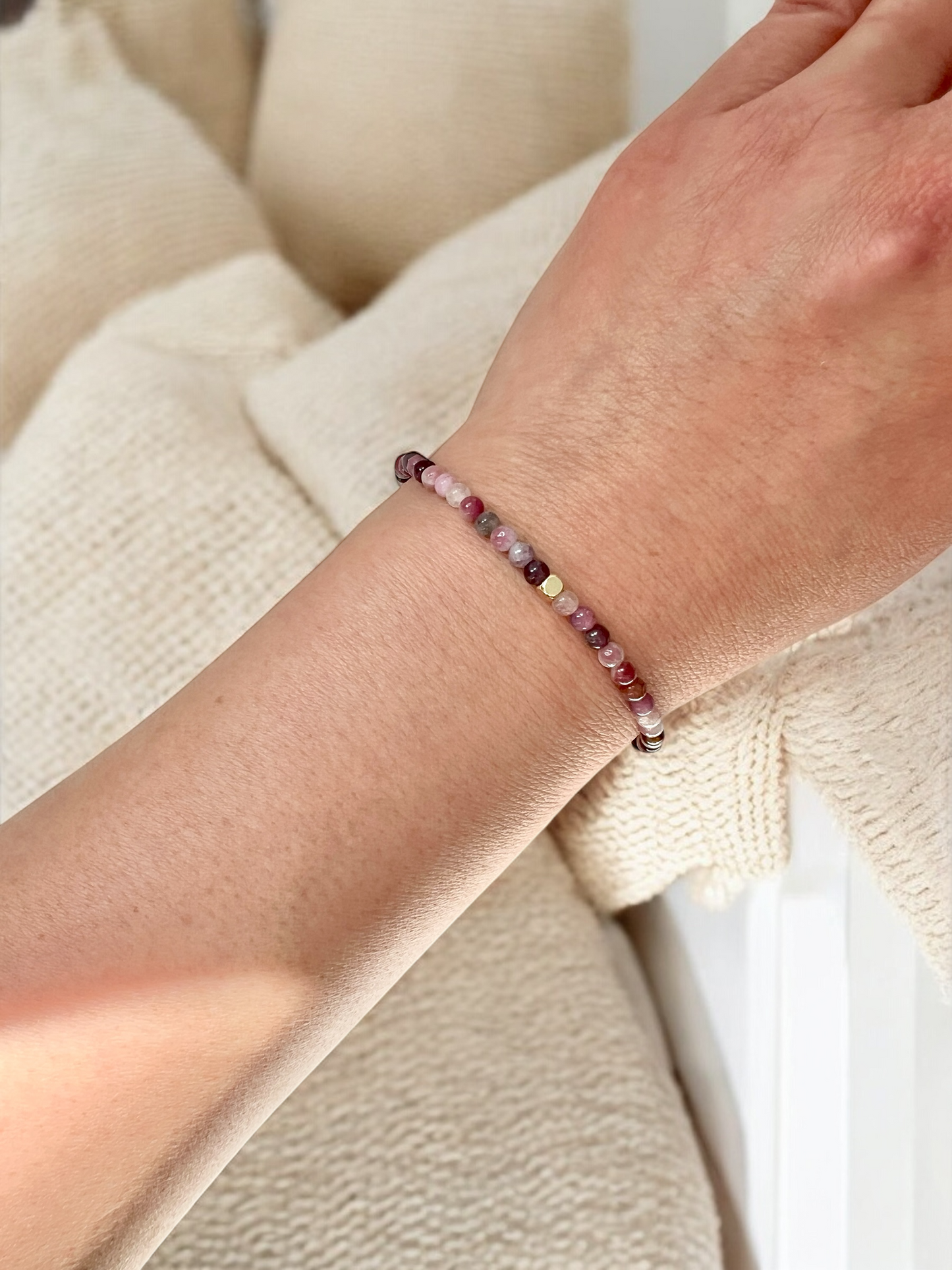 The Alignment Ritual Bracelet – Mixed Tourmaline & Gold-Filled