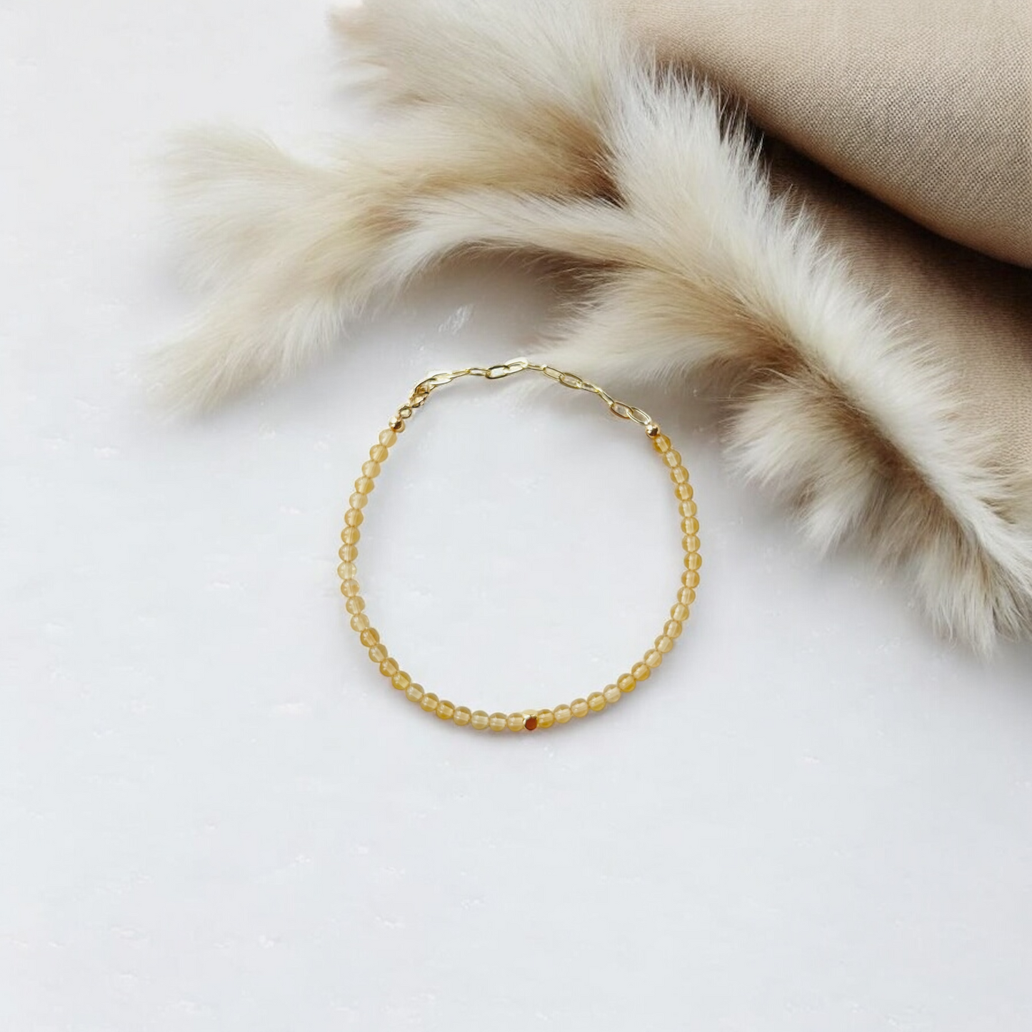 The Optimism Ritual Bracelet – Citrine & Gold-Filled