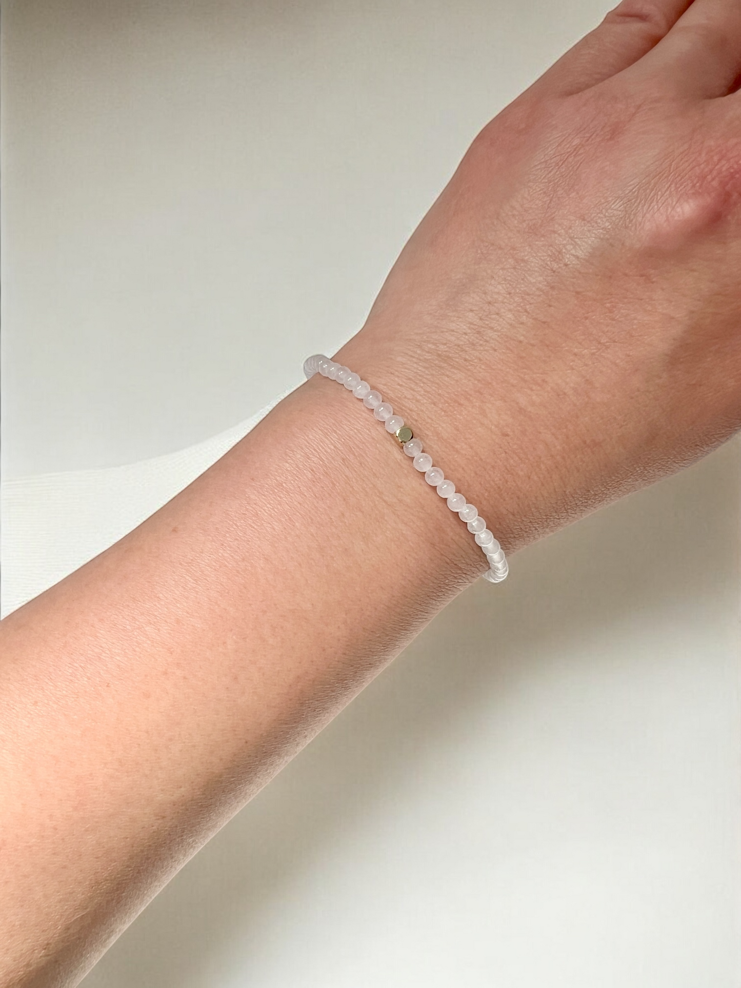 The Purity Ritual Bracelet – White Jade & Gold-Filled
