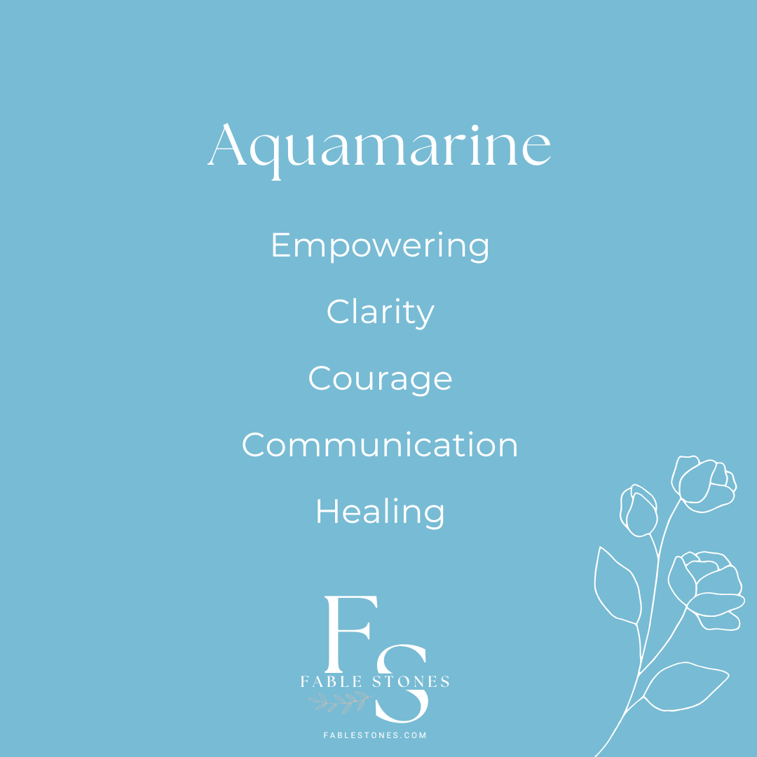 The Flow State Bracelet – Aquamarine & Gold-Filled