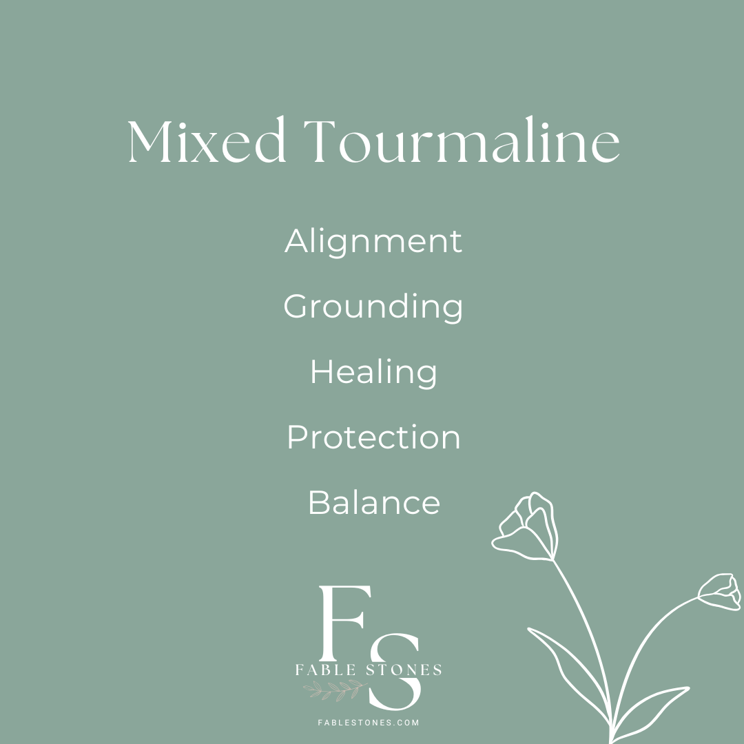 The Alignment Ritual Bracelet – Mixed Tourmaline & Gold-Filled