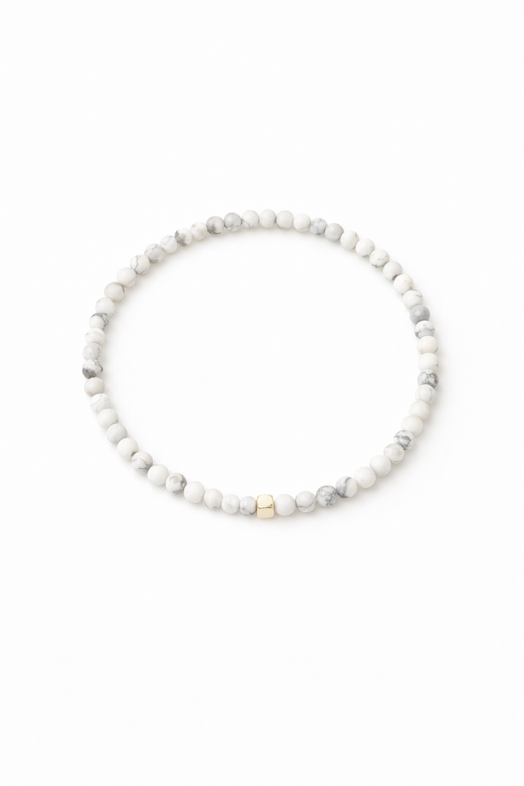 White Howlite Bracelet Fable Stones