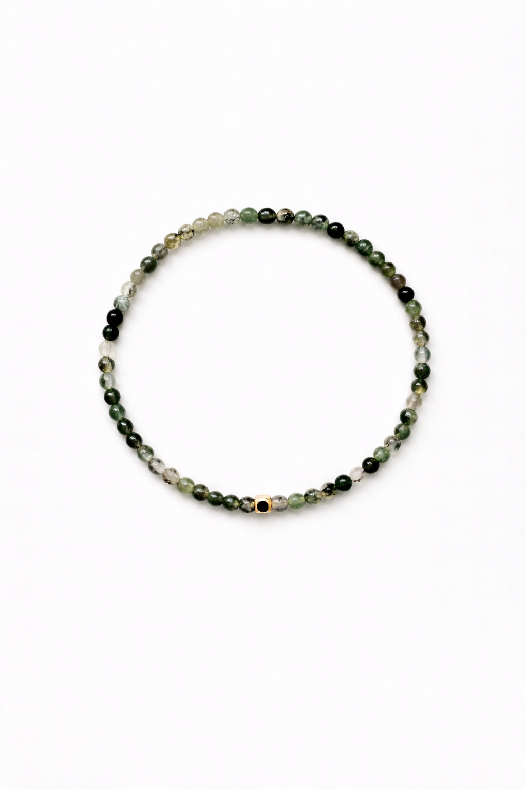 Moss Agate Bracelet Fable Stones