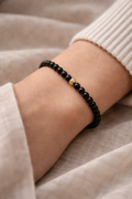 Black Onyx Vermeil Bracelet Fable Stones