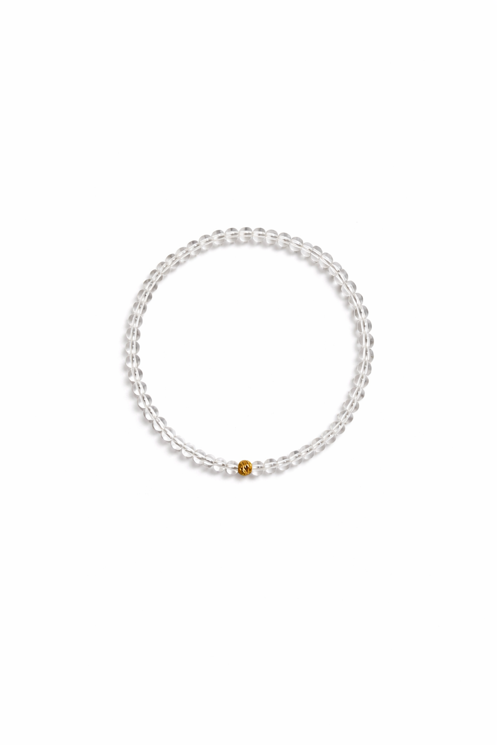 Clear Quartz Vermeil Bracelet Fable Stones