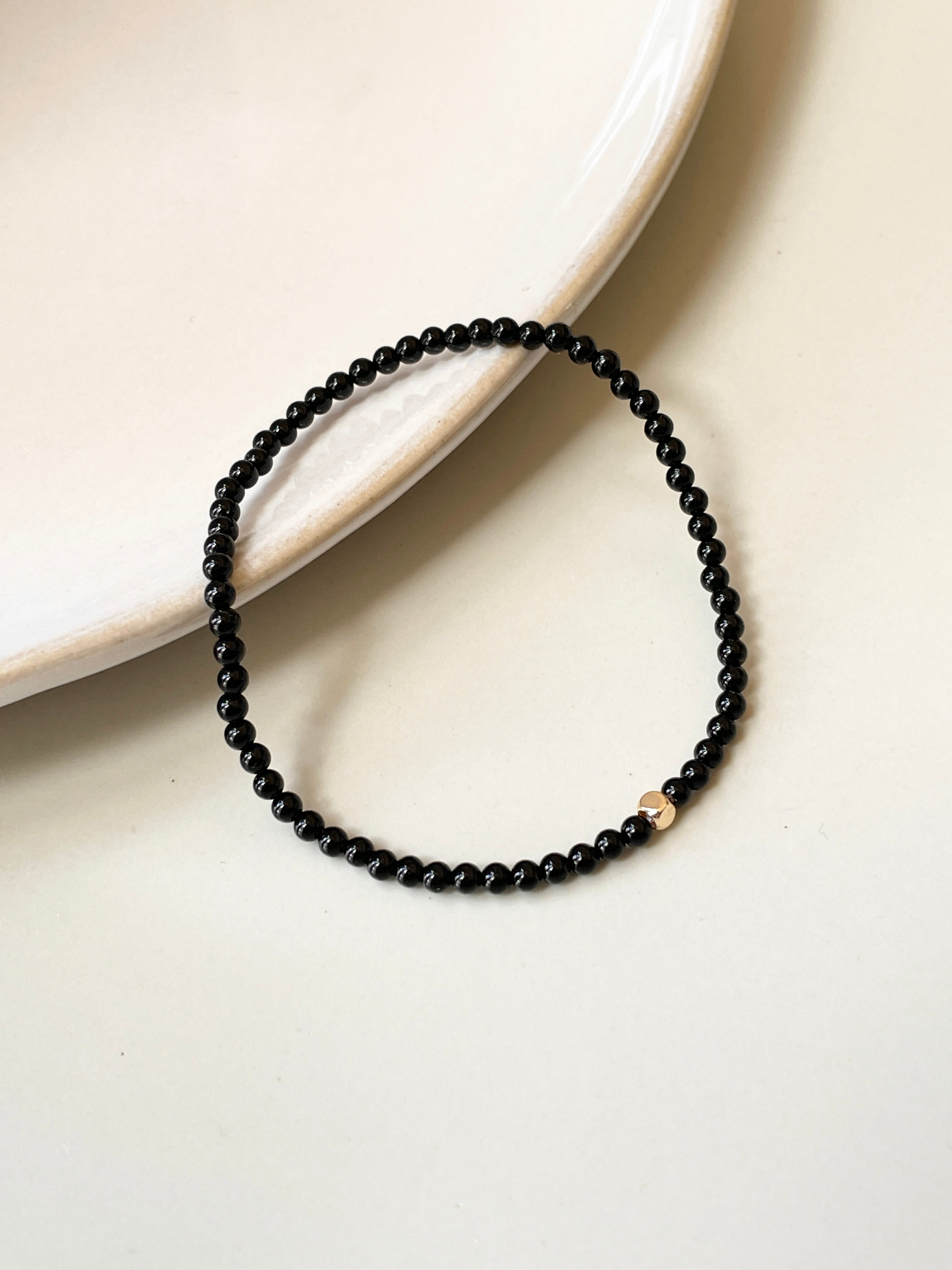 Black Onyx Everyday Bracelet Fable Stones