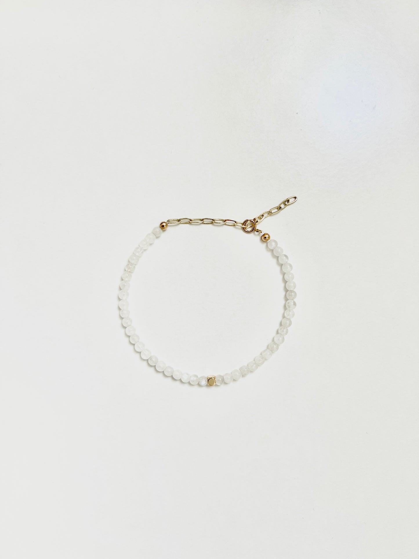 The Inner Glow Bracelet – Moonstone & Gold-Filled