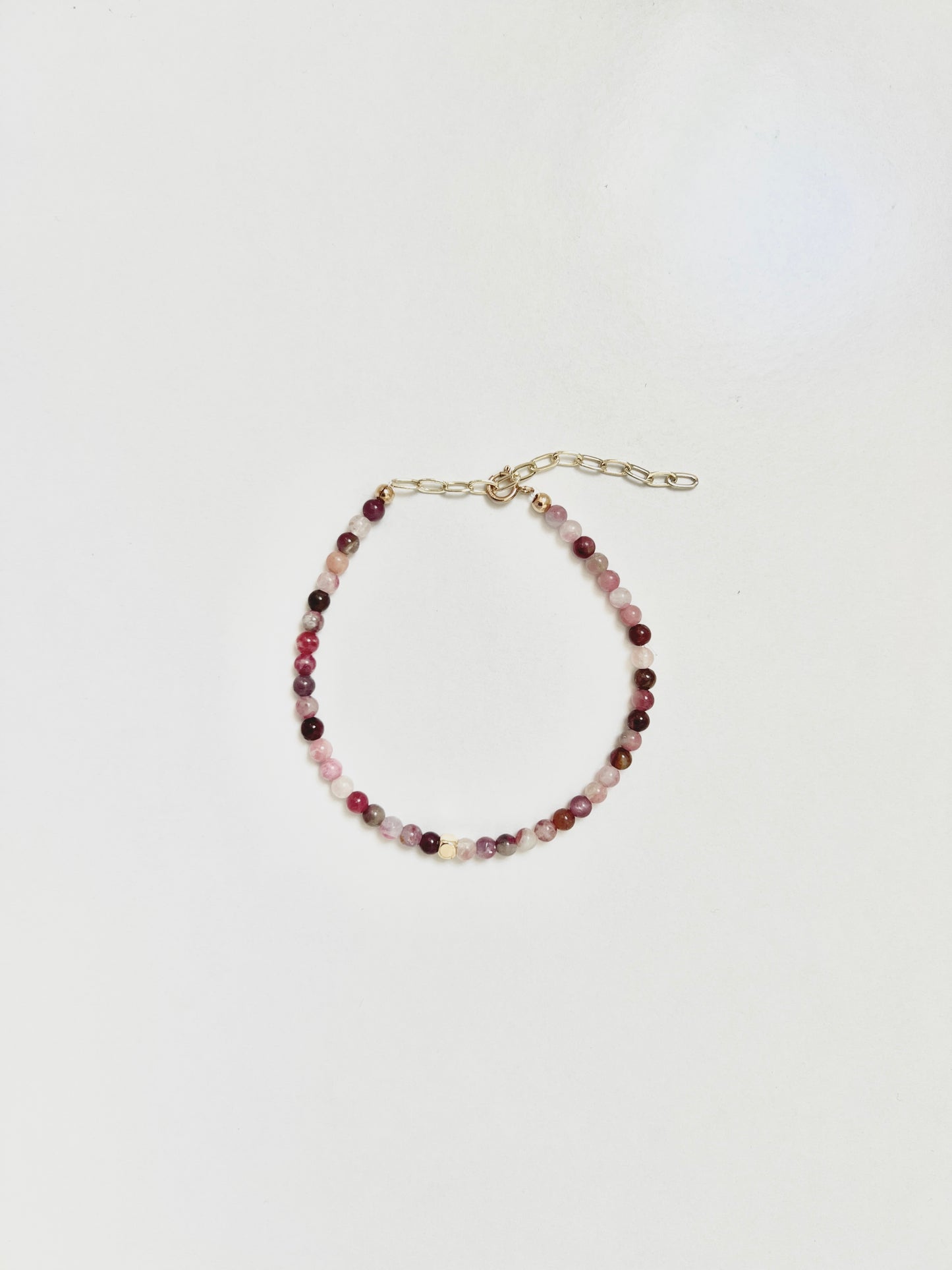 The Alignment Ritual Bracelet – Mixed Tourmaline & Gold-Filled