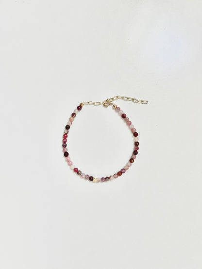 The Alignment Ritual Bracelet – Mixed Tourmaline & Gold-Filled