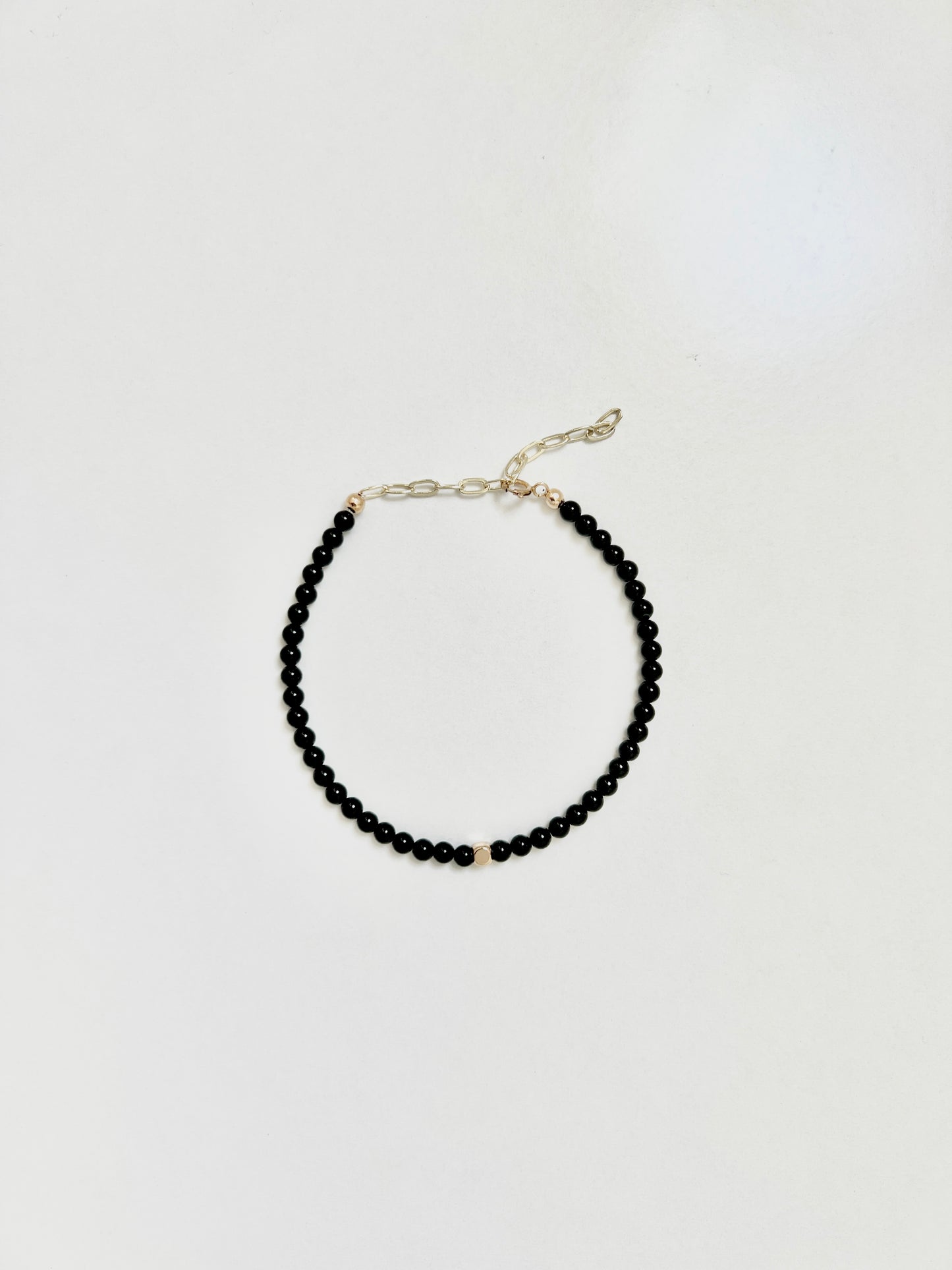 The Grounding Ritual Bracelet – Black Onyx & Gold-Filled