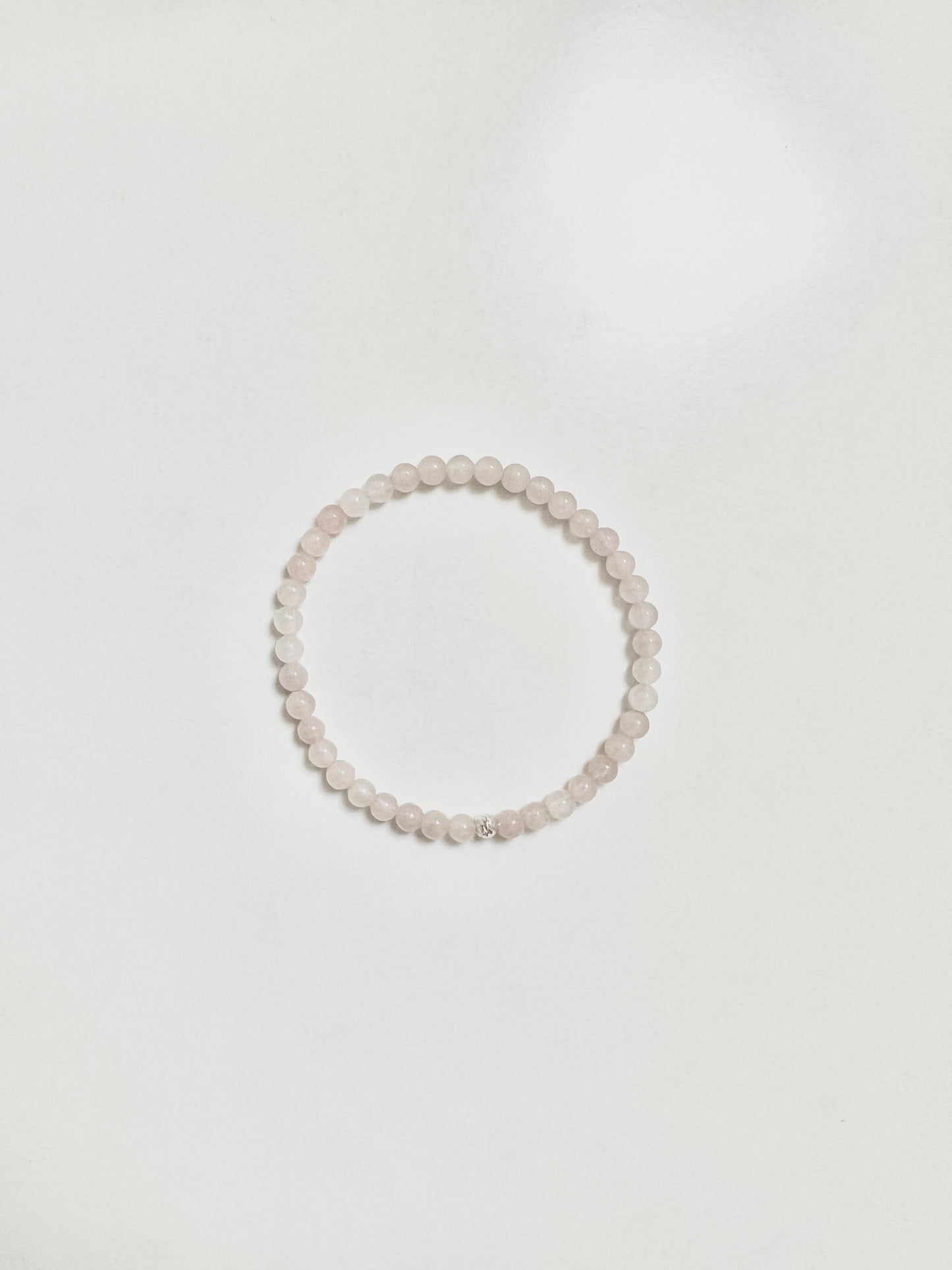 The Love Ritual Bracelet – Rose Quartz & Sterling Silver