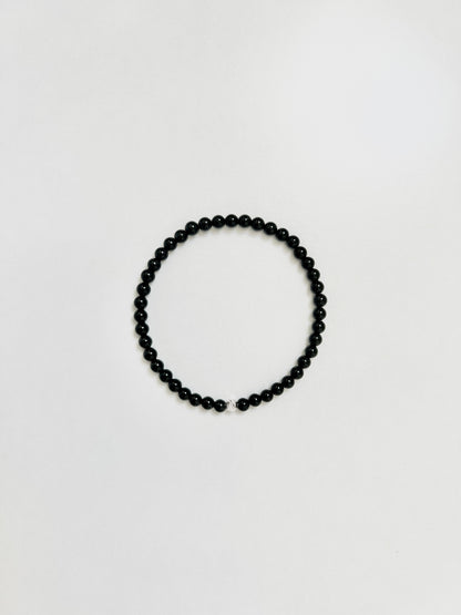 The Motivation Ritual Bracelet – Black Onyx & Sterling Silver