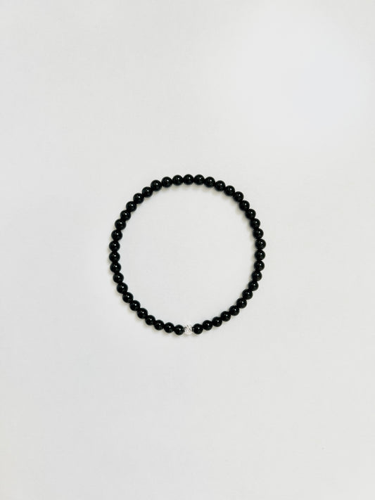 The Motivation Ritual Bracelet – Black Onyx & Sterling Silver