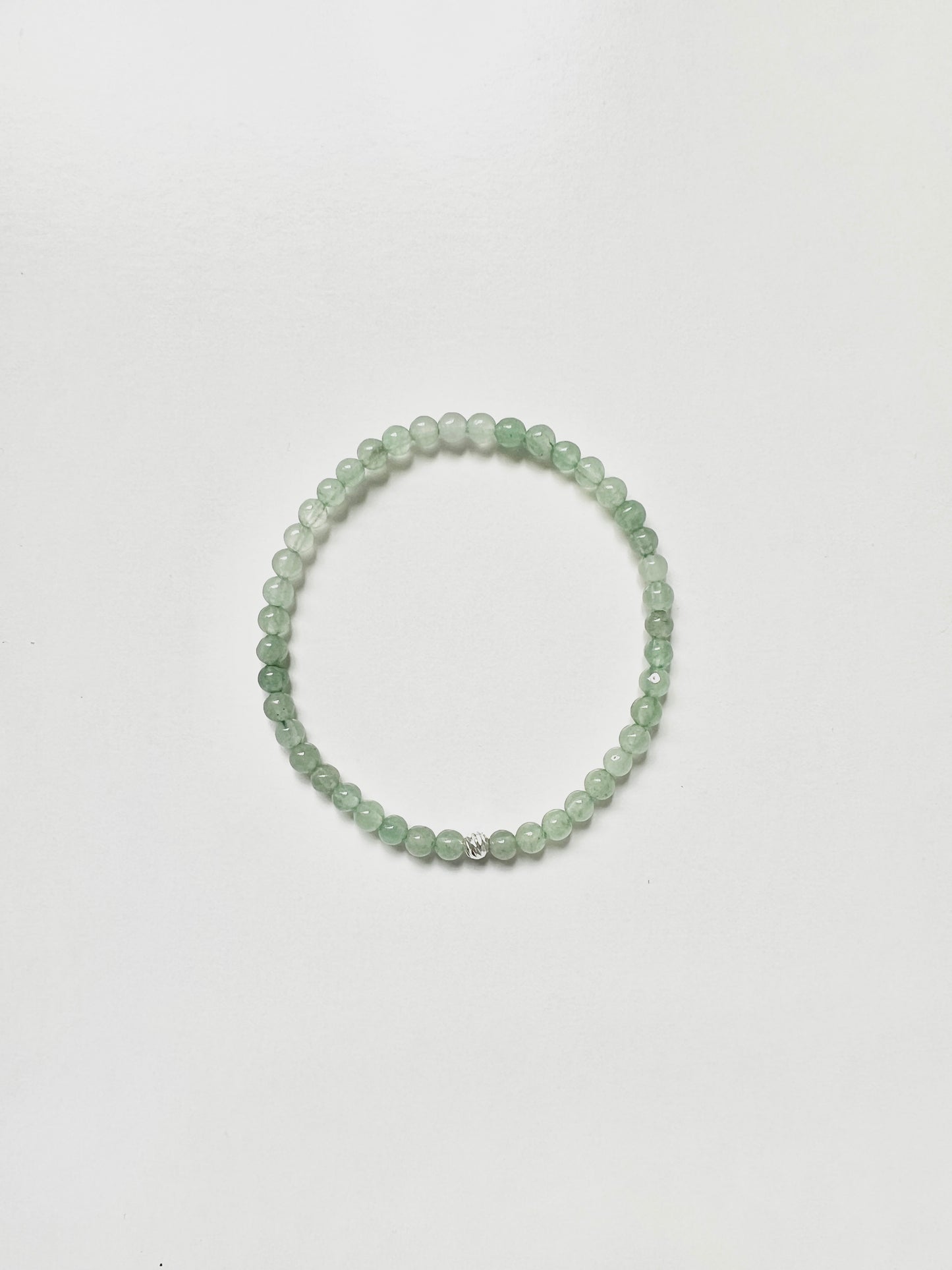 The Abundance Ritual Bracelet – Green Aventurine & Sterling Silver