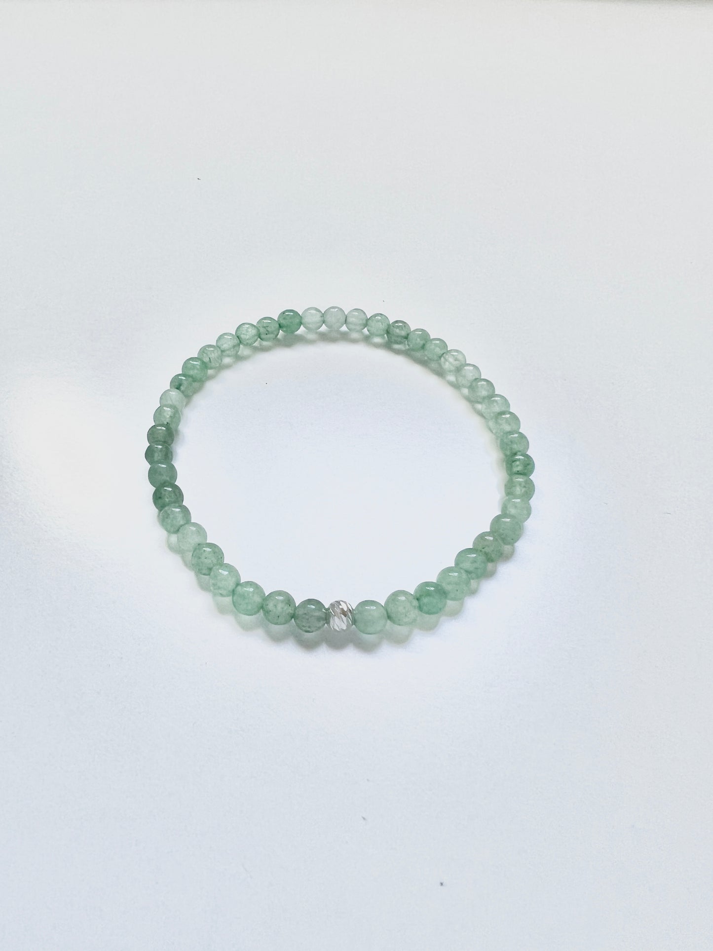 The Abundance Ritual Bracelet – Green Aventurine & Sterling Silver