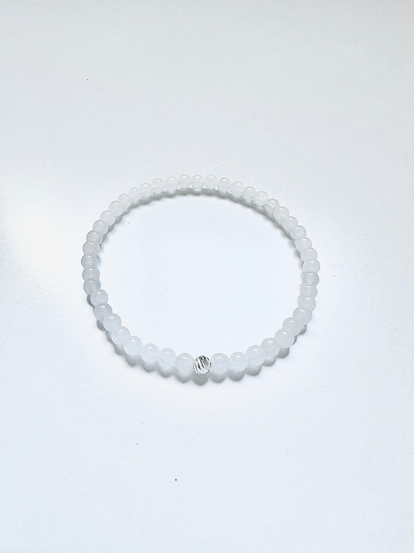 The Purity Ritual Bracelet – White Jade & Sterling Silver