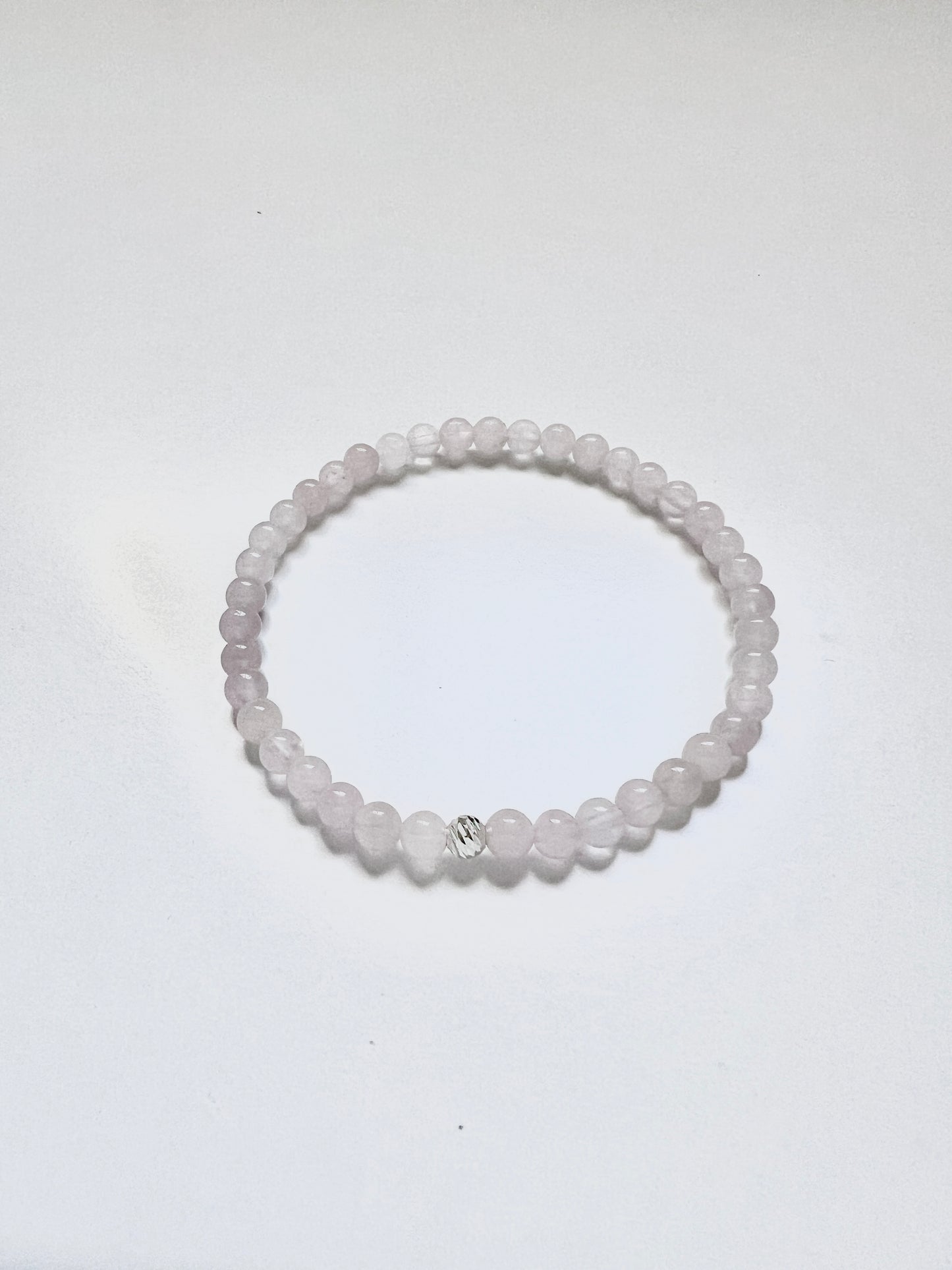 The Love Ritual Bracelet – Rose Quartz & Sterling Silver
