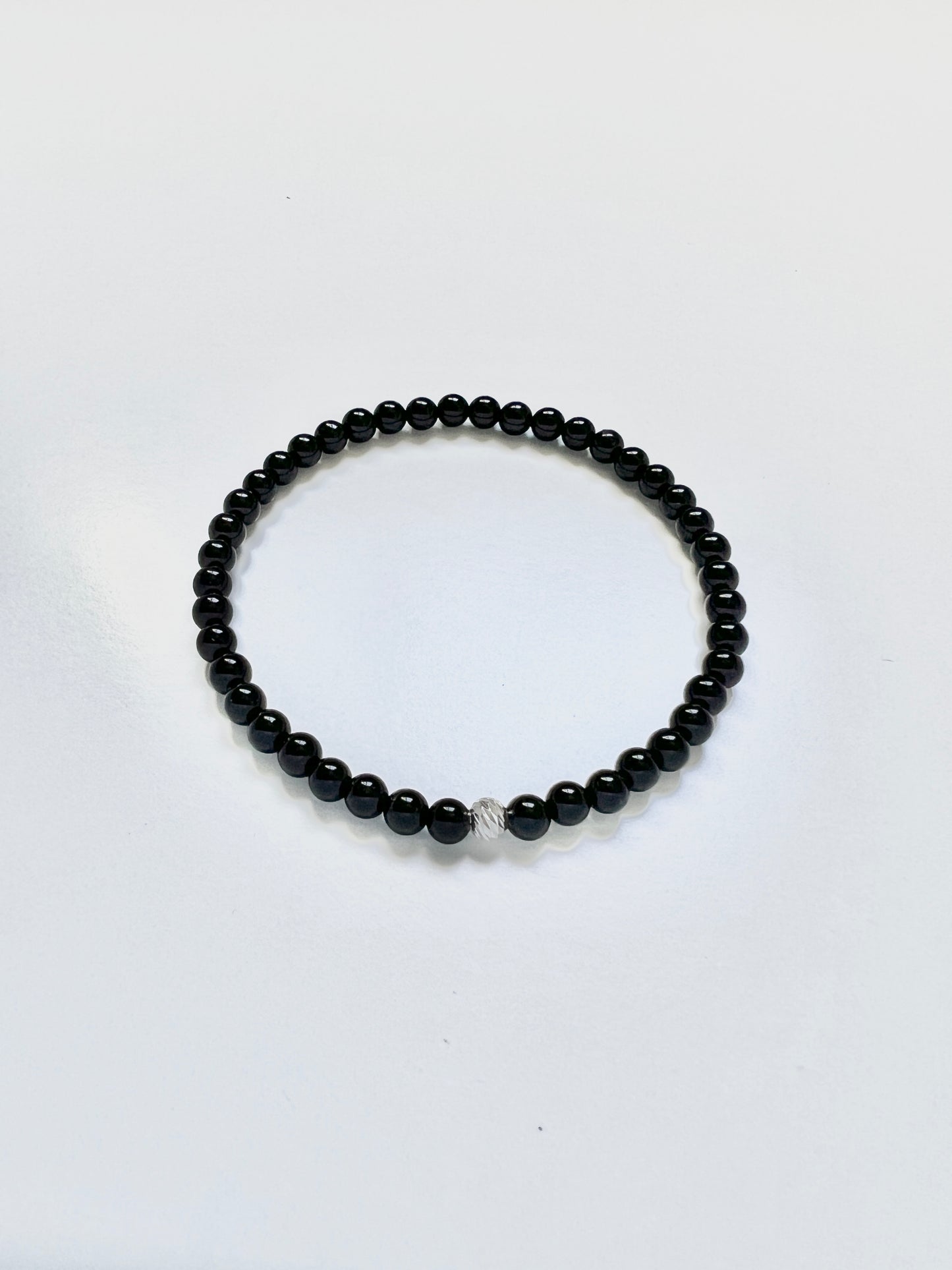 The Motivation Ritual Bracelet – Black Onyx & Sterling Silver