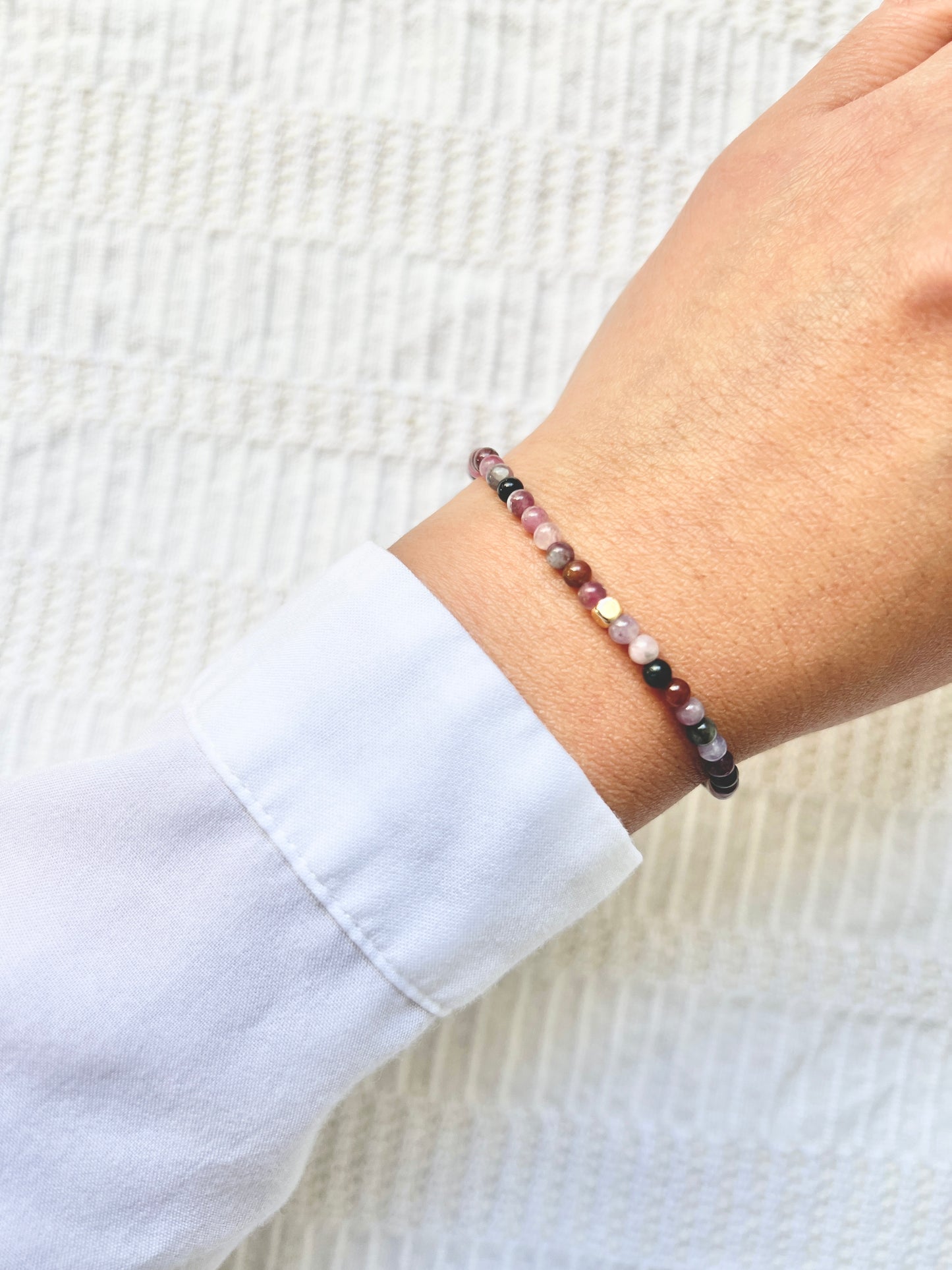 The Alignment Ritual Bracelet – Mixed Tourmaline