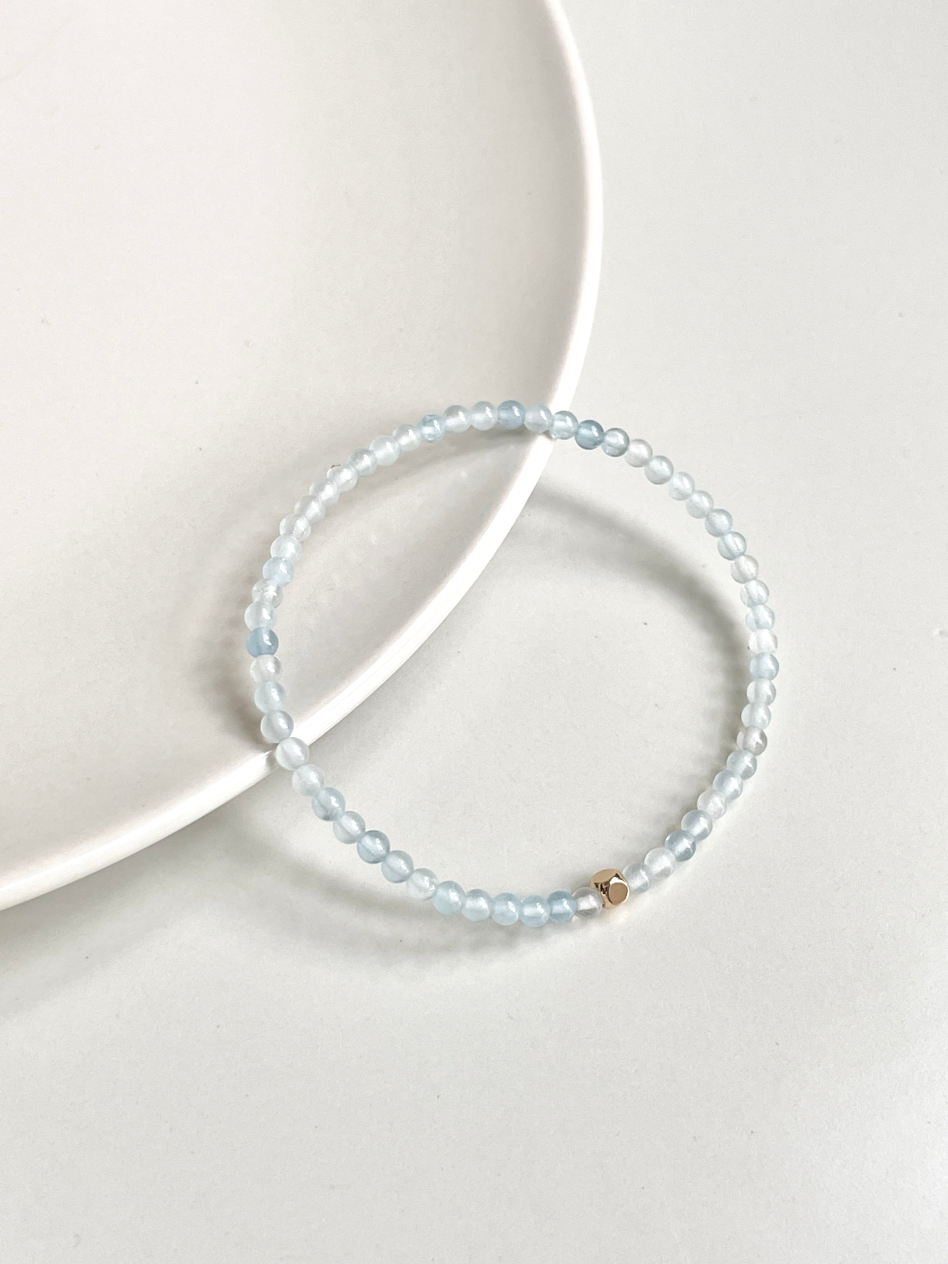 Aquamarine Bracelet Fable Stones