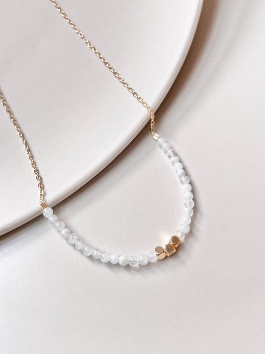 The Intuition Ritual Necklace – Moonstone & 14k Gold-Filled