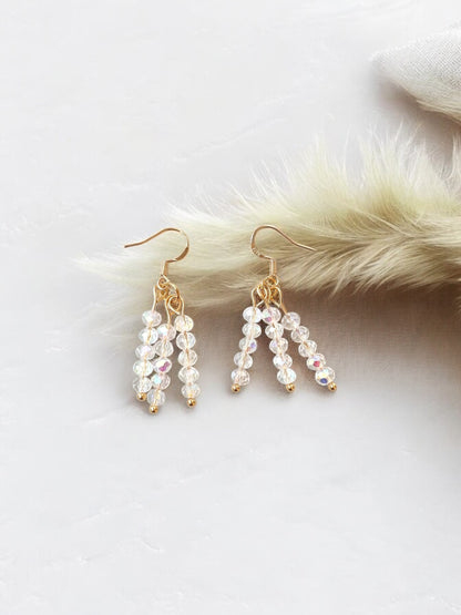 The Lightkeeper Earrings – Crystal & Sterling Silver