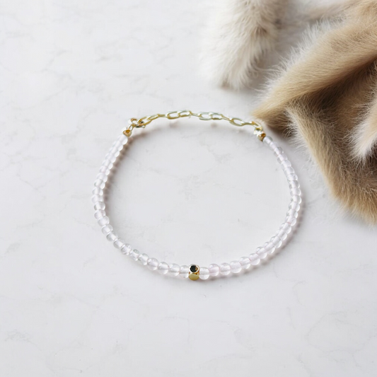 Rose Quartz Bracelet – A Touch of Love & Grace
