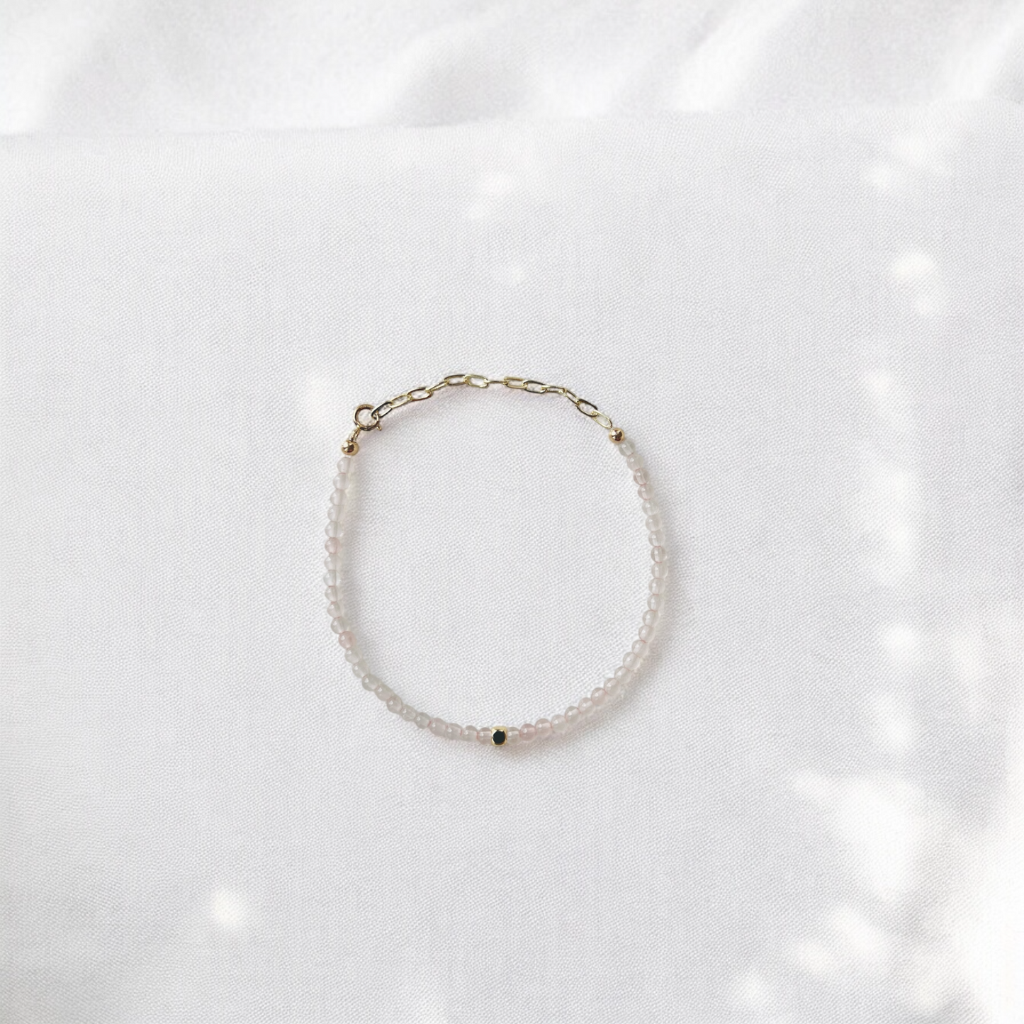 Rose Quartz Bracelet – A Touch of Love & Grace