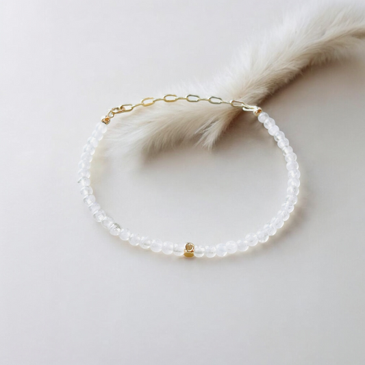 Moonstone Bracelet – Radiant Grace and Balance