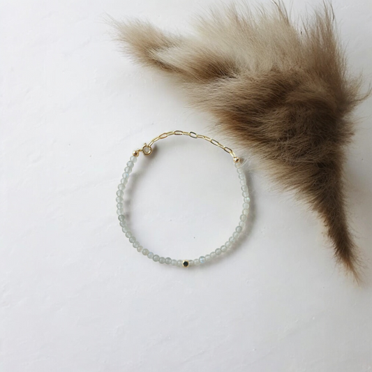 The Intuition Ritual Bracelet – Labradorite & Gold-Filled