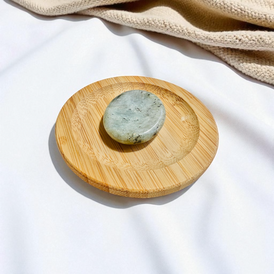 The Transformation Ritual Stone – Polished Labradorite Worry Stone