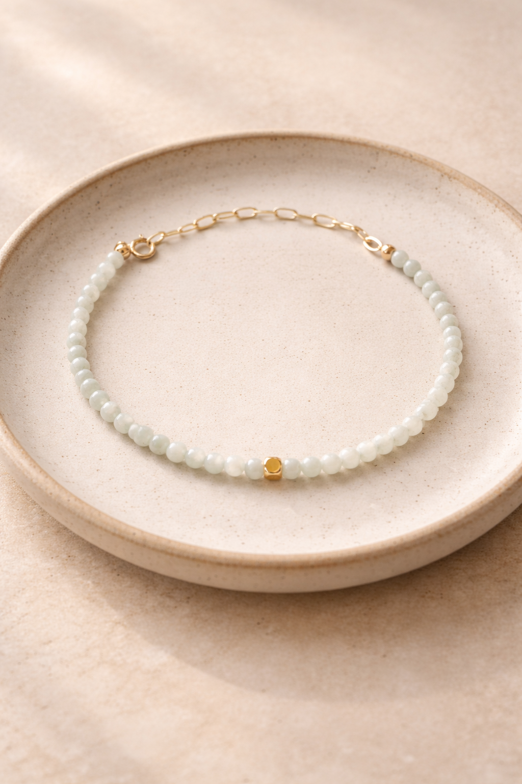 Amazonite and Gold-Filled Bracelet  Fable Stones