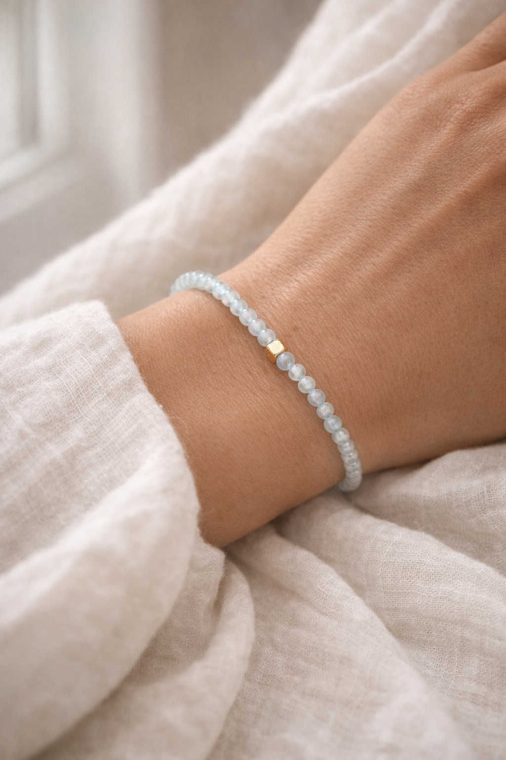 Aquamarine Bracelet Fable Stones