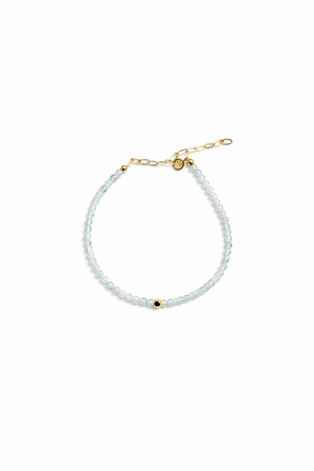 Aquamarine and Gold-Filled Bracelet Fable Stones