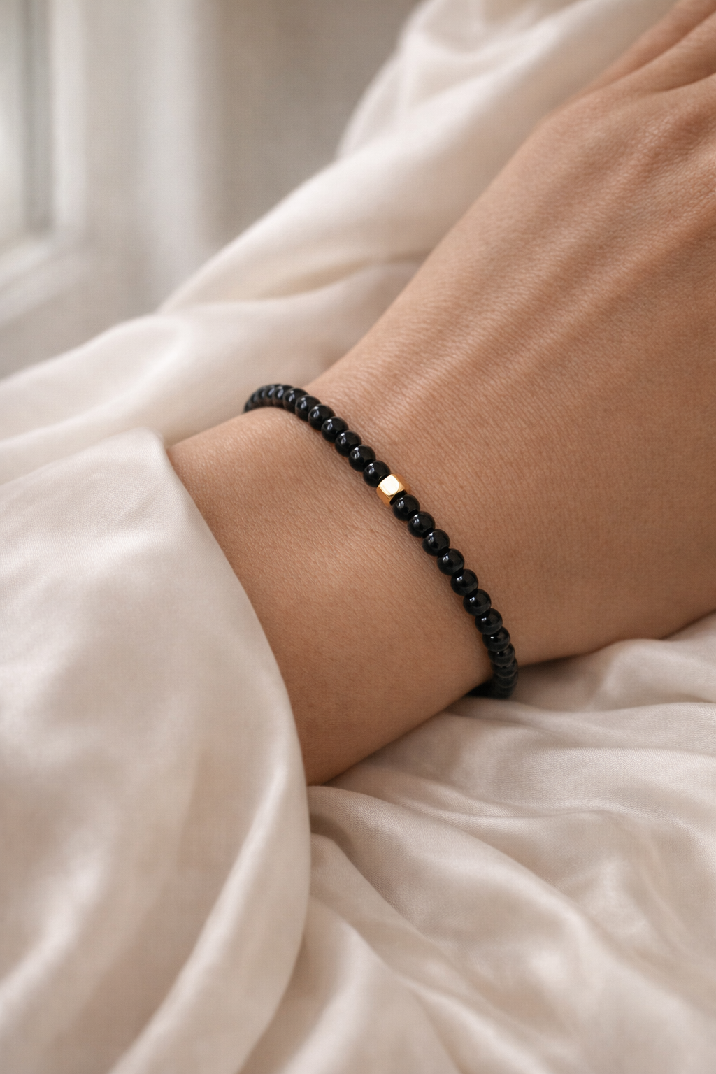 Black Onyx Everyday Bracelet Fable Stones